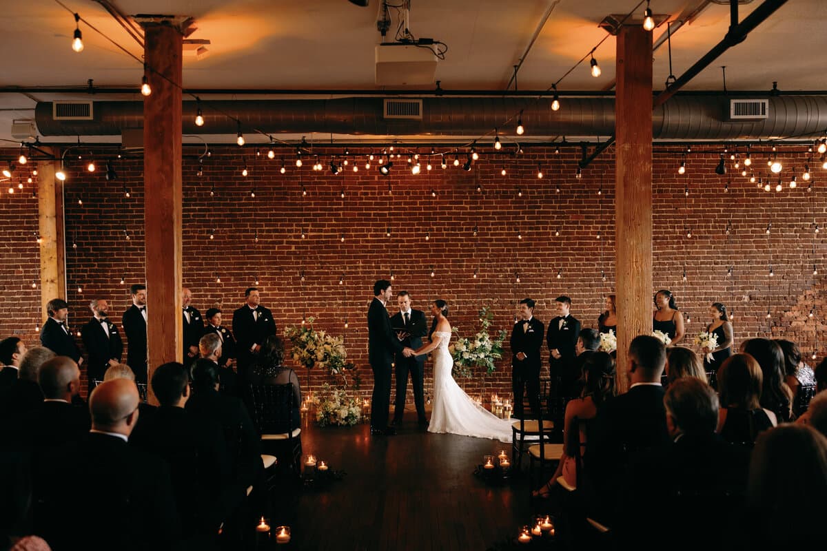 Wedding ceremony at Terminus 330